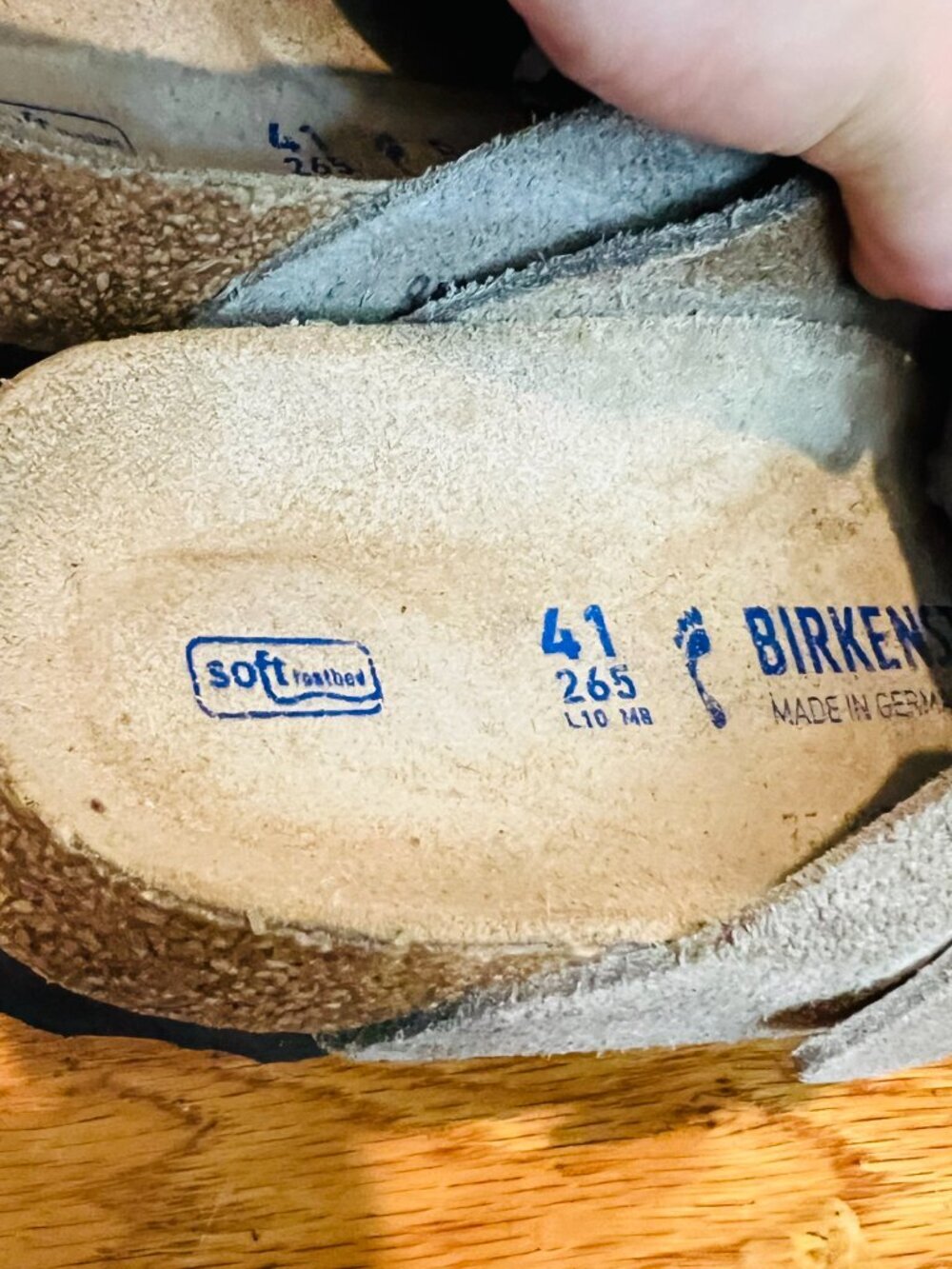 Birkenstock Boston Soft Footbed Suede Leather 41 - Picture 4 of 16